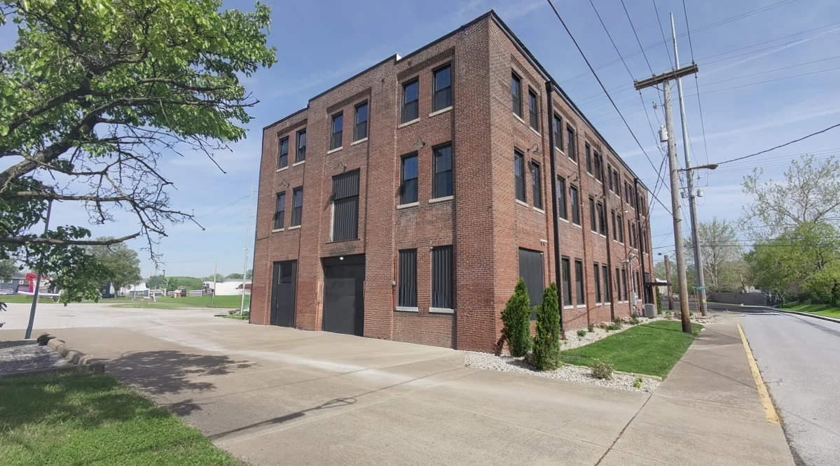 The historic Digital Upgrade building in Evansville